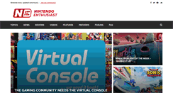 Desktop Screenshot of nintendoenthusiast.com